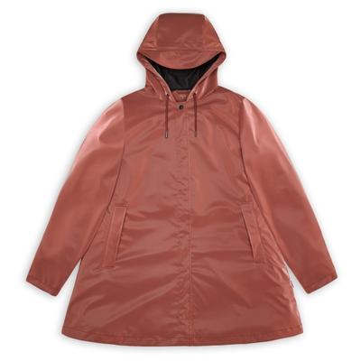 Rains - Women's A-Line W Jacket W3 - Regenjacke Gr S rot