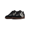 Sneaker HUMMEL "VM78 CPH LS", Gr. 38, schwarz-weiß (schwarz, weiß), Leder, Synthetik, sportlich, Schuhe