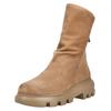 Stiefelette PAUL GREEN "Paul Green Stiefelette Nubukleder", Damen, Gr. 38,5, braun (tan), Nubukleder, casual, Schuhe