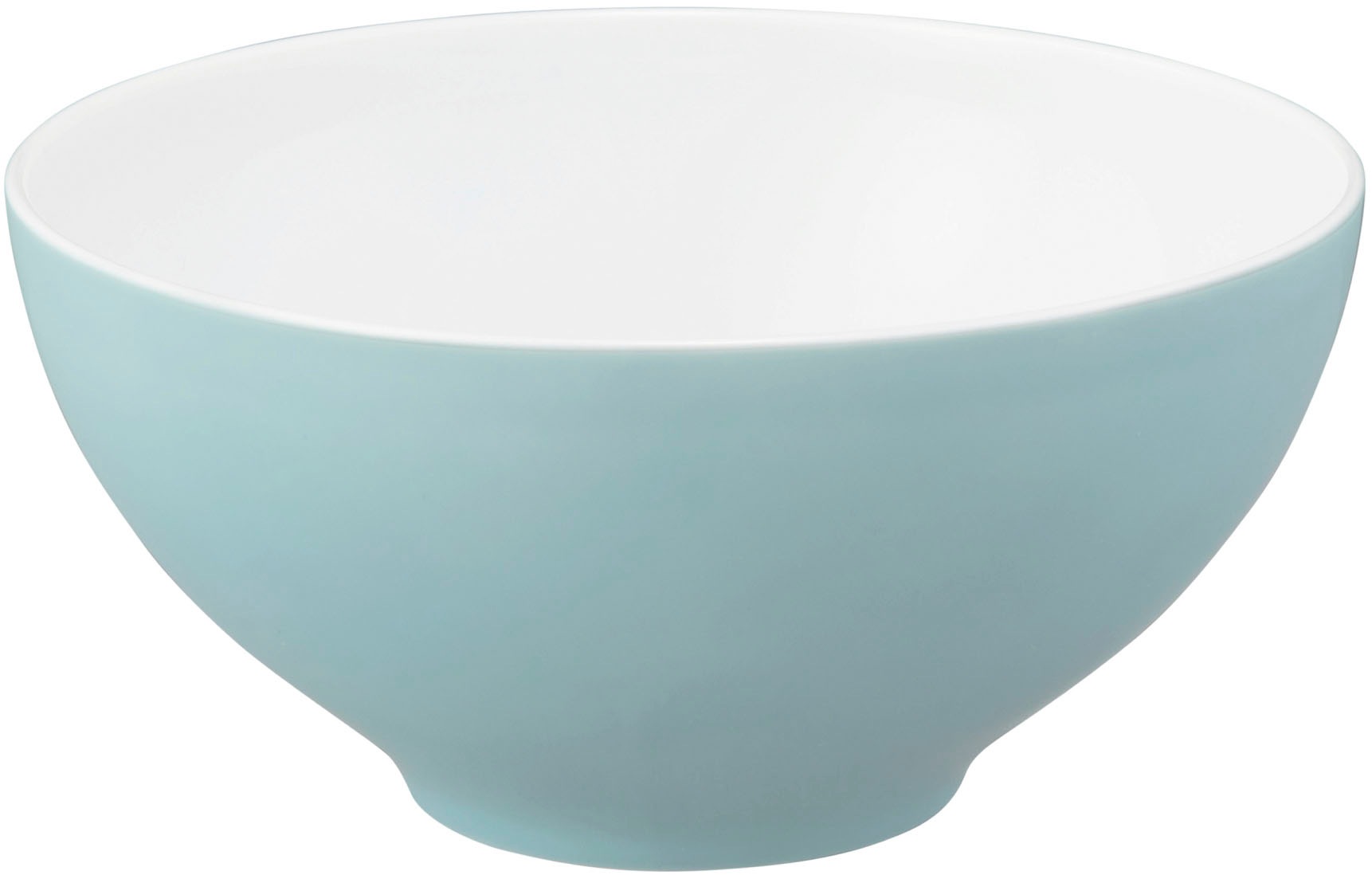 Schüssel SELTMANN WEIDEN "Life Fashion", grün (weiß, grün chic), B:15,5cm H:7,5cm L:15,5cm T:15,5cm Ø:15,5cm, Porzellan, Schüsseln, Schüssel, Schale rund, 15,5 cm