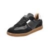 Plateausneaker STEVE MADDEN "STEVE MADDEN Sneaker Leder", Damen, Gr. 40, schwarz, Leder, casual, Schuhe