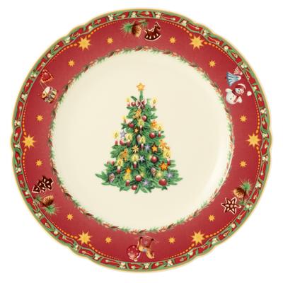 Speiseteller SELTMANN WEIDEN "Marieluise - Weihnachtsnostalgie", bunt, B:25,3cm H:2,3cm L:25,3cm T:25,3cm Ø:25,3cm, Porzellan, Speiseteller, Teller rund 25 cm Image
