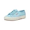 Sneaker SUPERGA "Superga Sneaker Baumwolle", Gr. 39, blau (hellblau), Textil, casual, Schuhe