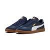 Sneaker PUMA "CLUB II ERA", Gr. 41, blau (puma navy, puma weiß), Leder, unifarben, sportlich, Schuhe