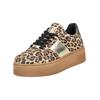Plateausneaker STEVE MADDEN "STEVE MADDEN Sneaker Lederimitat", Damen, Gr. 39, braun (leopard), Lederimitat, casual, Schuhe