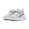 Sneaker PUMA "TRINITY LITE AC+ INF", Kinder, Gr. 24, puma weiß, lavender alert, glacial gray, Textil, sportlich, Schuhe, für Kinder