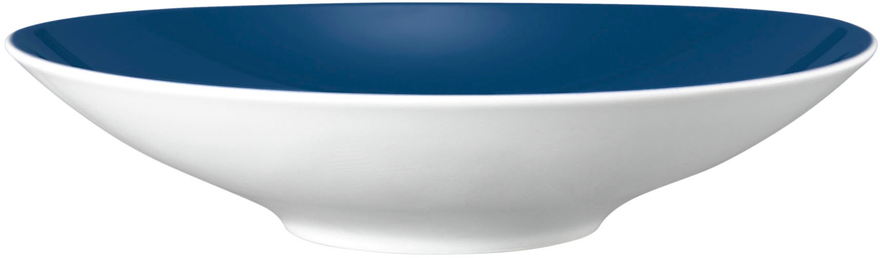 Suppenteller SELTMANN WEIDEN "Life Fashion", weiß (classic blau, weiß), H:5,5cm Ø:20cm, Porzellan, Speiseteller, Teller rund 20 cm