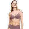 Bügelloser BH TRIUMPH "Flex Smart P EX", Damen, Gr. 2, N-Gr, rosa (rose braun), Microtouch, Obermaterial: 46% Polyester, 35% Polyamid, 19% Elasthan, modisch, BHs, leicht und anschmiegsam