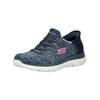 Sneaker SKECHERS "Skechers Sneaker Textil", Damen, Gr. 43, blau, Textil, casual, Schuhe