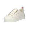 Sneaker GANT "Gant Sneaker Leder", Damen, Gr. 40, weiß, Leder, casual, Schuhe