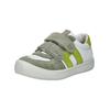 Klettschuh RICOSTA "Ricosta Halbschuhe Leder", Kinder, Gr. 31, bunt (weiß, grün), Leder, casual, Schuhe