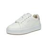 Sneaker GANT "Gant Sneaker Leder", Damen, Gr. 40, weiß, Leder, casual, Schuhe