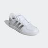 Sneaker ADIDAS SPORTSWEAR "BREAKNET SLEEK", Gr. 42, weiß (cloud weiß, silber metallic, cloud weiß), Synthetik, sportlich, Schuhe
