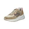 Sneaker NERO GIARDINI "Nero Giardini Sneaker Leder/Textil", Damen, Gr. 39, braun (camel), Leder, Textil, casual, Schuhe