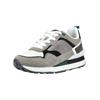Sneaker BULLBOXER "Bullboxer Sneaker Leder", Herren, Gr. 41, grau (hellgrau), Leder, casual, Schuhe