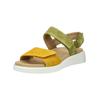 Riemchensandale ARA "Ara Sandalen Veloursleder", Damen, Gr. 39, grün, Veloursleder, casual, Schuhe