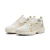 Sneaker PUMA "MILENIO TECH WMNS DAYINIGHT", Gr. 40,5, vapor gray, puma gold, warm weiß, Textil, sportlich, Schuhe