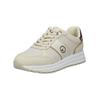 Sneaker TAMARIS "Tamaris Sneaker Textil", Damen, Gr. 40, weiß (ivory), Textil, casual, Schuhe