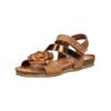 Riemchensandale IGI & CO "IGI & CO Sandalen Nubukleder", Damen, Gr. 36, braun (hellbraun), Nubukleder, casual, Schuhe