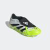 Fußballschuh ADIDAS PERFORMANCE "PREDATOR PRO FOLD-OVER TONGUE MG", Gr. 43, bunt (cloud weiß, core schwarz, lucid lemon), Synthetik, sportlich, Schuhe, geeignet für Rasen- und Kunstrasenplätze
