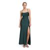 Abendkleid VERA MONT "Vera Mont Abendkleid mit Cut-Outs", Damen, Gr. 40, Normalgrößen, grün (dusty slate), Jersey, Obermaterial: 81% Polyamid, 19% Elasthan. Besatz: 81% Polyamid, 19% Elasthan. Futter: 100% Polyester., elegant, figurbetont lang, Kleider