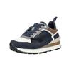 Sneaker BULLBOXER "Bullboxer Sneaker Leder", Herren, Gr. 42, blau (navy), Leder, casual, Schuhe