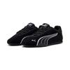 Sneaker PUMA "CATCH SOLEIL SD", Gr. 37,5, schwarz-weiß (puma schwarz, puma weiß), Leder, colorblocking, sportlich, Schuhe, Design auf den Spuren des Puma Speedcat