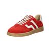 Sneaker GANT "Gant Sneaker Veloursleder", Herren, Gr. 48, rot (rot, weiß), Veloursleder, casual, Schuhe