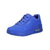 Sneaker SKECHERS "Skechers Sneaker Lederimitat", Damen, Gr. 40, blau, Lederimitat, casual, Schuhe