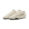 Sneaker PUMA "CATCH SD", Gr. 47, alpine snow, puma schwarz, Leder, unifarben, sportlich, Schuhe, Design auf den Spuren des Puma Speedcat
