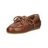 Slipper PAVEMENT "Pavement Slipper Leder", Damen, Gr. 38, braun, Leder, casual, Schuhe