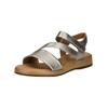 Riemchensandale GABOR COMFORT "Gabor Comfort Sandalen Leder", Damen, Gr. 38,5, puder, Leder, casual, Schuhe
