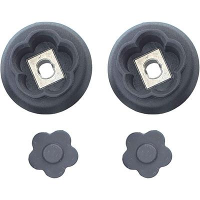 2er-Set Zahnkupplungsführungen mit 5-Speichen-Blumen Monsieur Cuisine connect smart MCC MCS Image