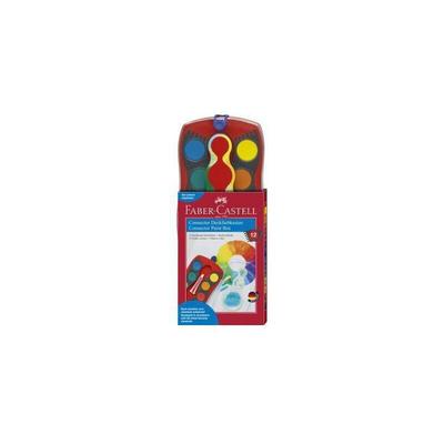Farbkasten Connector 12 Farben cyanblau blaugrün gelbgrün ockergelb siena schwarz gelb orange Image