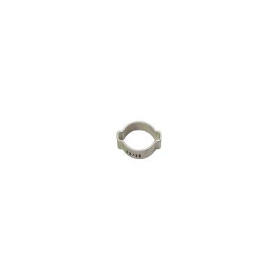Riegler - 2-Ohr-Schl.klemme, Stahl glanzv. (W1), Spannbe. 13-15 mm, 7,0 mm Image
