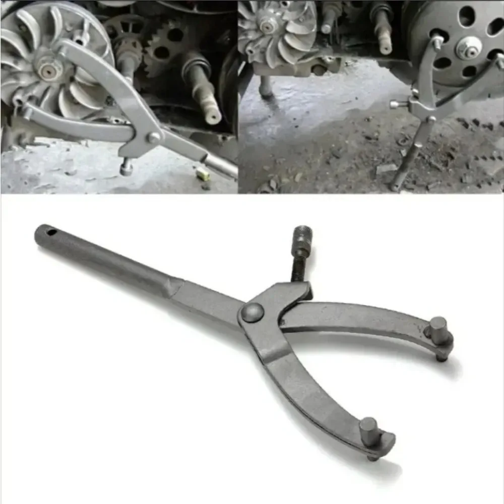 Y-Typ Schwungradschlüssel Gürtelscheibe Magneto Befestigungsclip Schwungrad Bremssattel Kupplung Schwungrad Riemenscheibe Kettenradschlüssel für Roller Moped Image