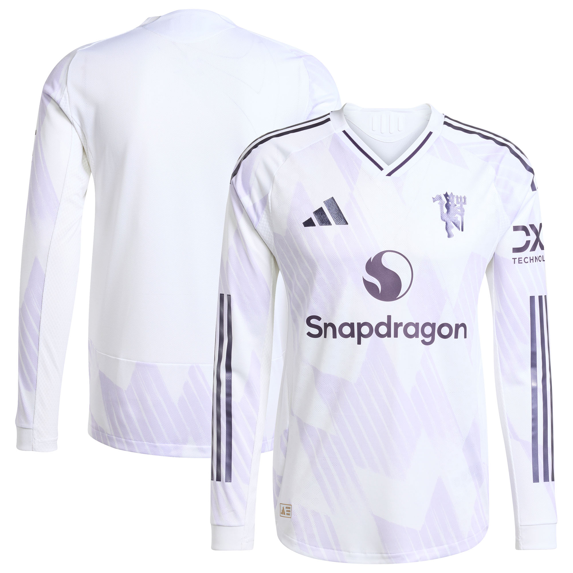 Manchester United adidas Auswärtstrikot Authentic 2025-26 – Langarm Image