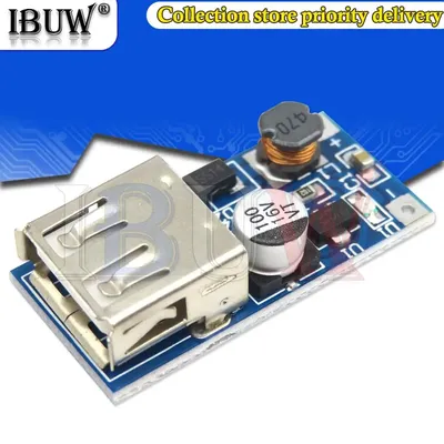 5PCS DC-DC USB Ausgang ladegerät step up Power Boost Modul 0,9 V ~ 5V zu 5V 600MA USB Mobile Power Boost Board