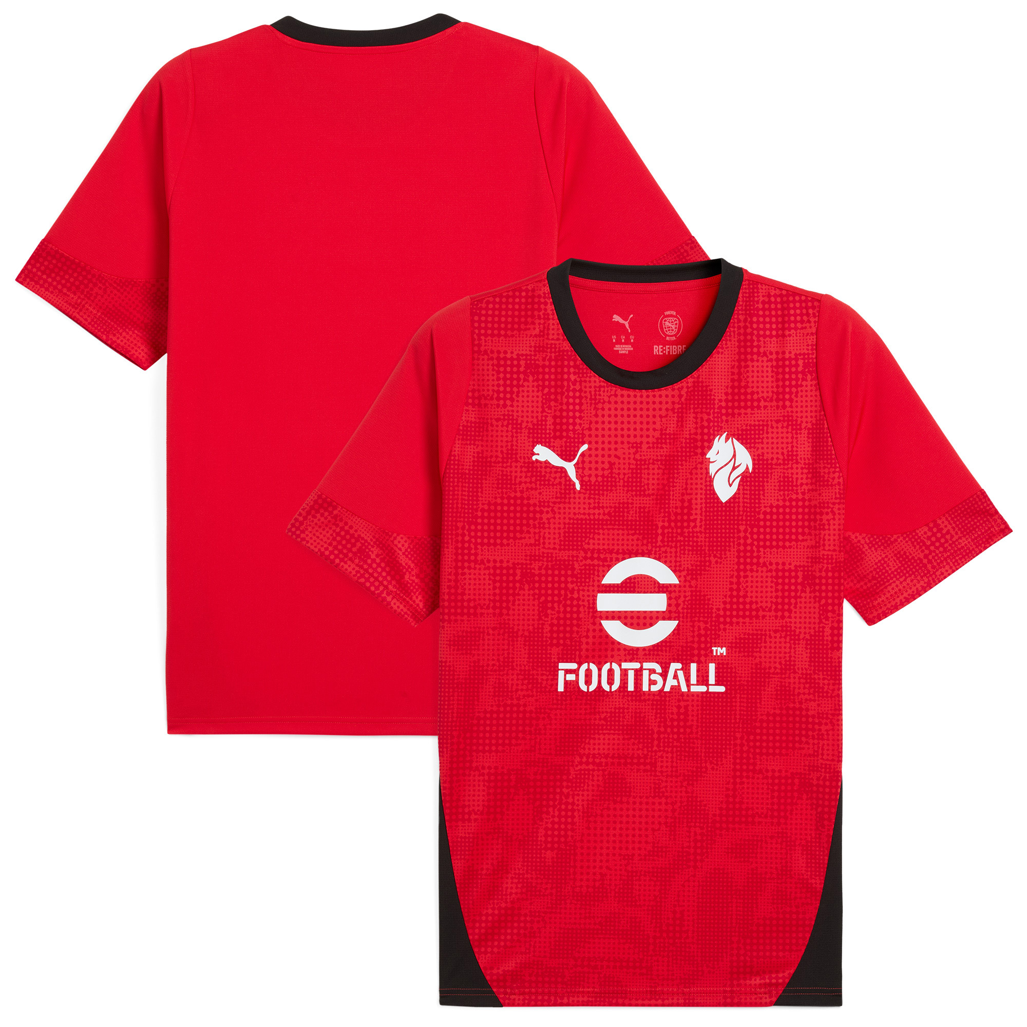 AC Milan Puma Trainingstrikot – Rot Image