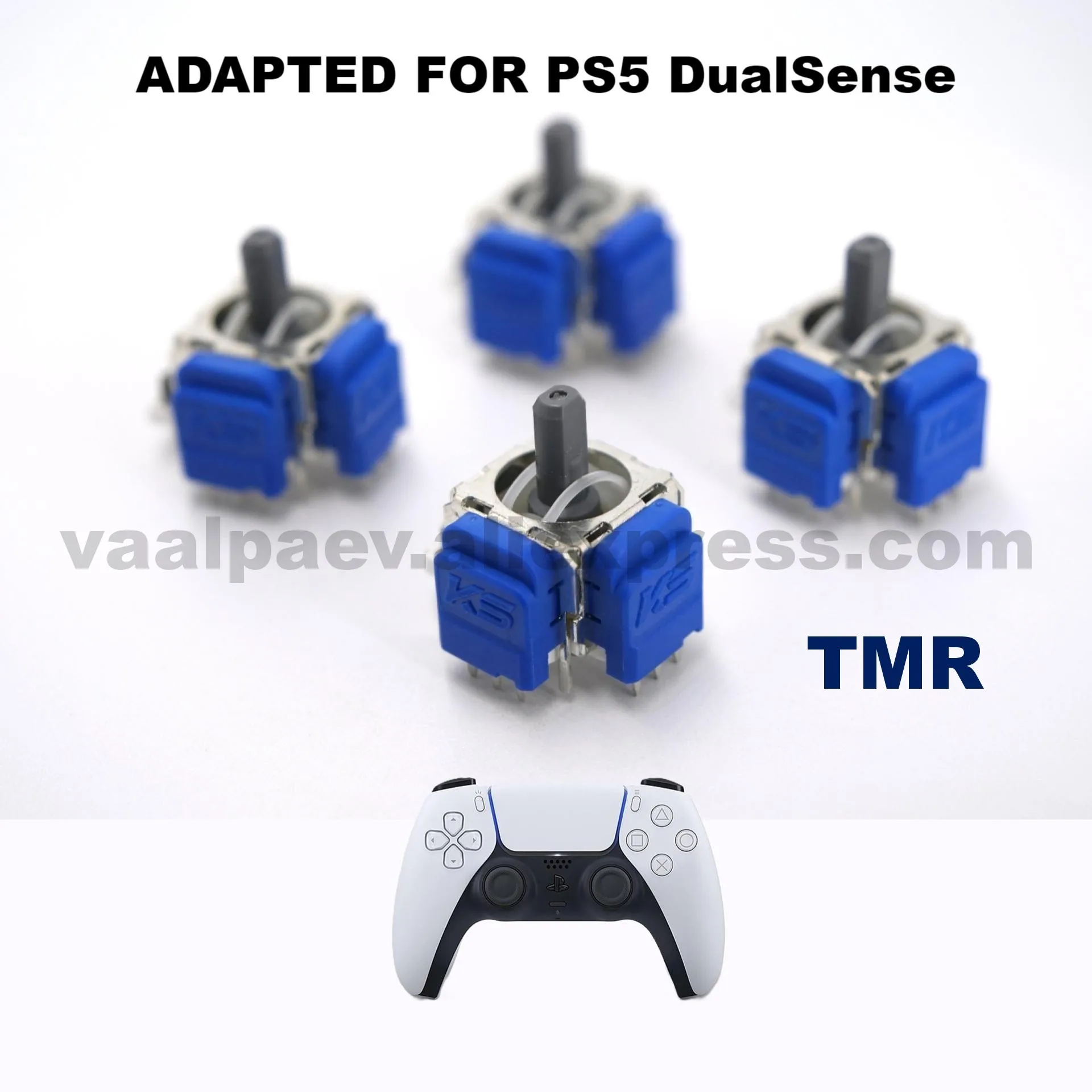 FÜR PS5 PS4 XBOX XBOX Elites Switch pro Controller TMR Analog Joystick Anti-drift Keine verzögerung Geringer stromverbrauch K-SILBER