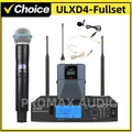 ULXD4-B58-Fullset Sistema microfonico wireless professionale Microfono digitale Performance sul palco Karaoke Trasmettitore bodypack portatile