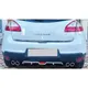 Per Renault Megane/2008-2025 Diffusore Posteriore Paraurti Labbra Splitter Spoiler Tubo di Scarico Kit Corpo Accessori