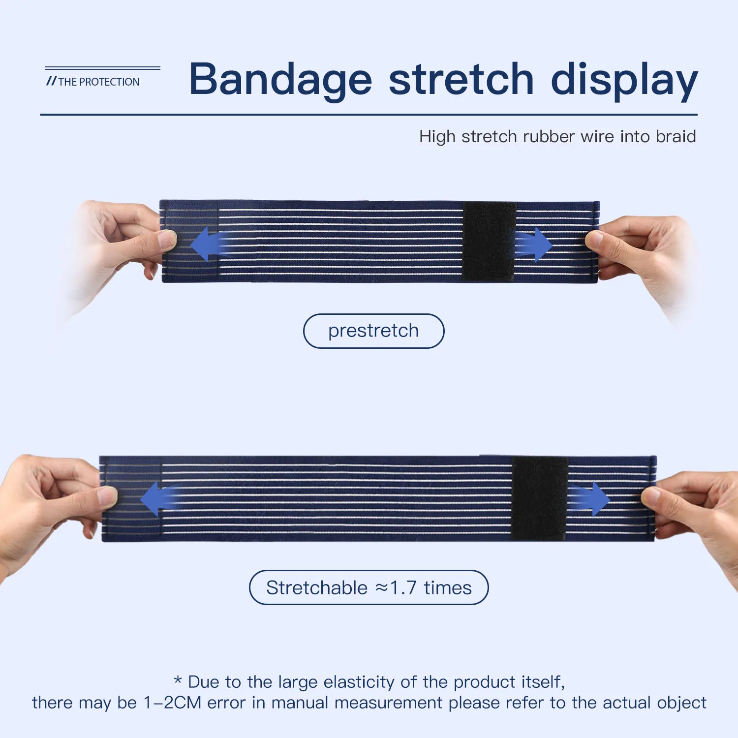 1 PC Band Kompression Bandage Knöchel Sport Ellenbogen Schutz Pads Wraps Unterstützung Schutz Knöchel Brace Unterstützung Knie Pads Image