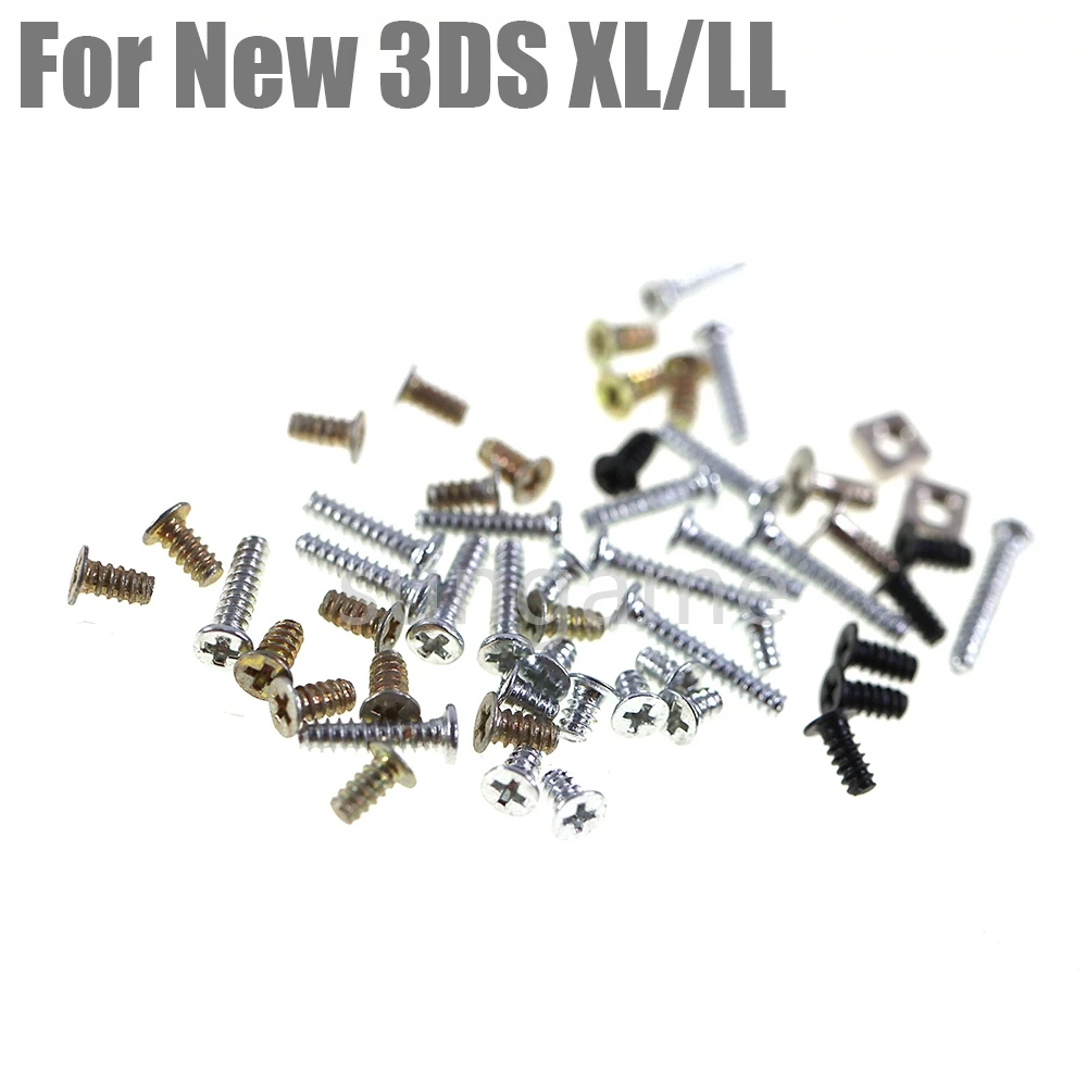 1set Ersatz Vollen Satz Schraube Für Neue 3DSXL 3DSLL Kopf Schrauben Set Spielkonsole Shell Image