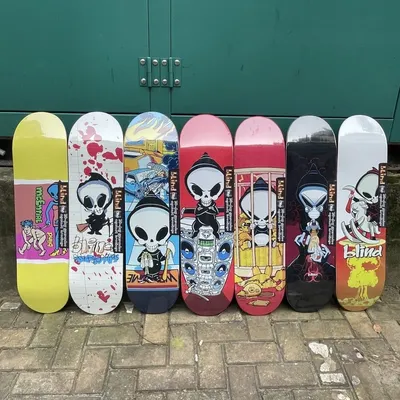 Blind skatebaord parts deck pro 100% canada maple 7 ply add griptape 7.75/8.0/8.25/8.5 inch size more colour