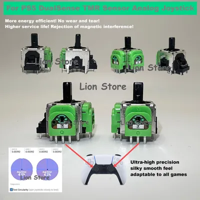 Favor For PS5DualSensor Xbox PS4TMR AnalogJoystick More energy saving No magnetic interference No wear tear Ultra-high precision