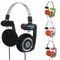 Poyatu Retro Headphone With Microphone Stereo Classic Open Hifi On-ear HD Earphones Foldable Portable Lightweight Headset