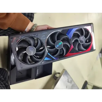 Original Radiator Cooler for ASUS RTX4090 Republic of Gamers Graphics Card with Backplate