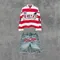 2 Pcs Shirts Co-ords Sume Rugby Diamond Embroidery Stripe Polo Shirt Y2K Retro Classic Unisex Oversized Long Sleeved Shirts Sets