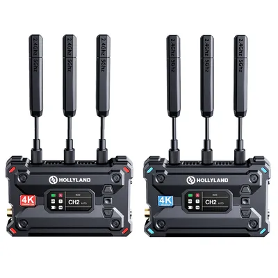 Hollyland Pyro S Wireless Video Transmission System HDMI SDI 4K30 1080p60 1300ft Los Range 50ms Latency UVC Live Stream